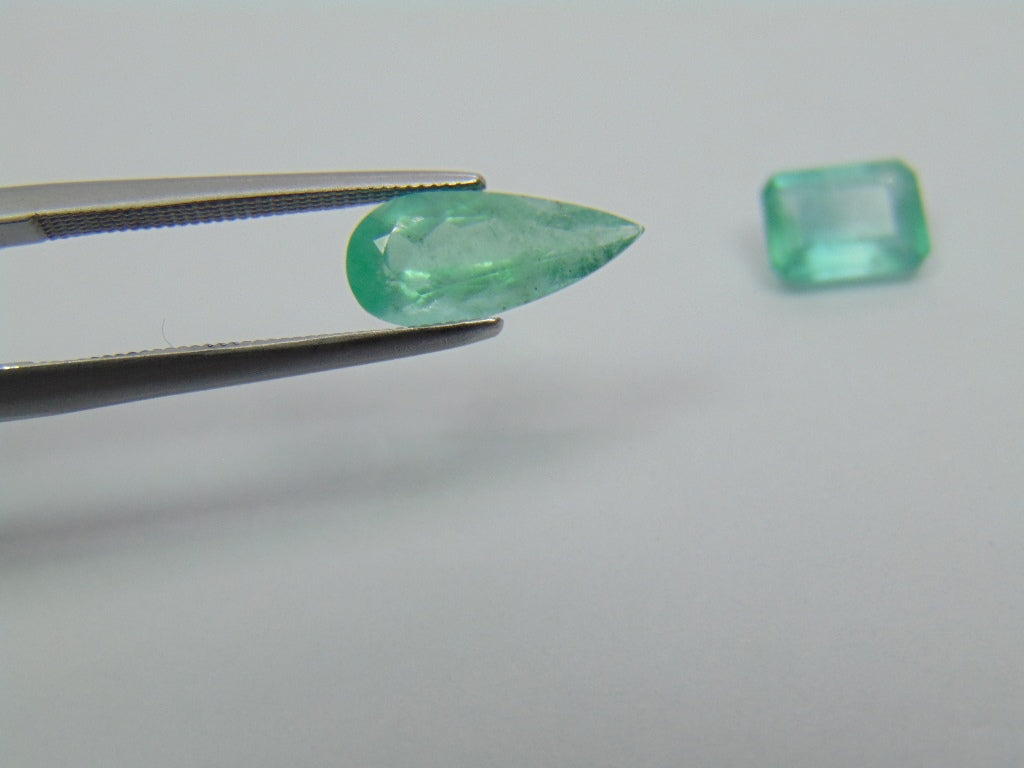 Esmeralda 2,40ct 12x5mm 7x5mm