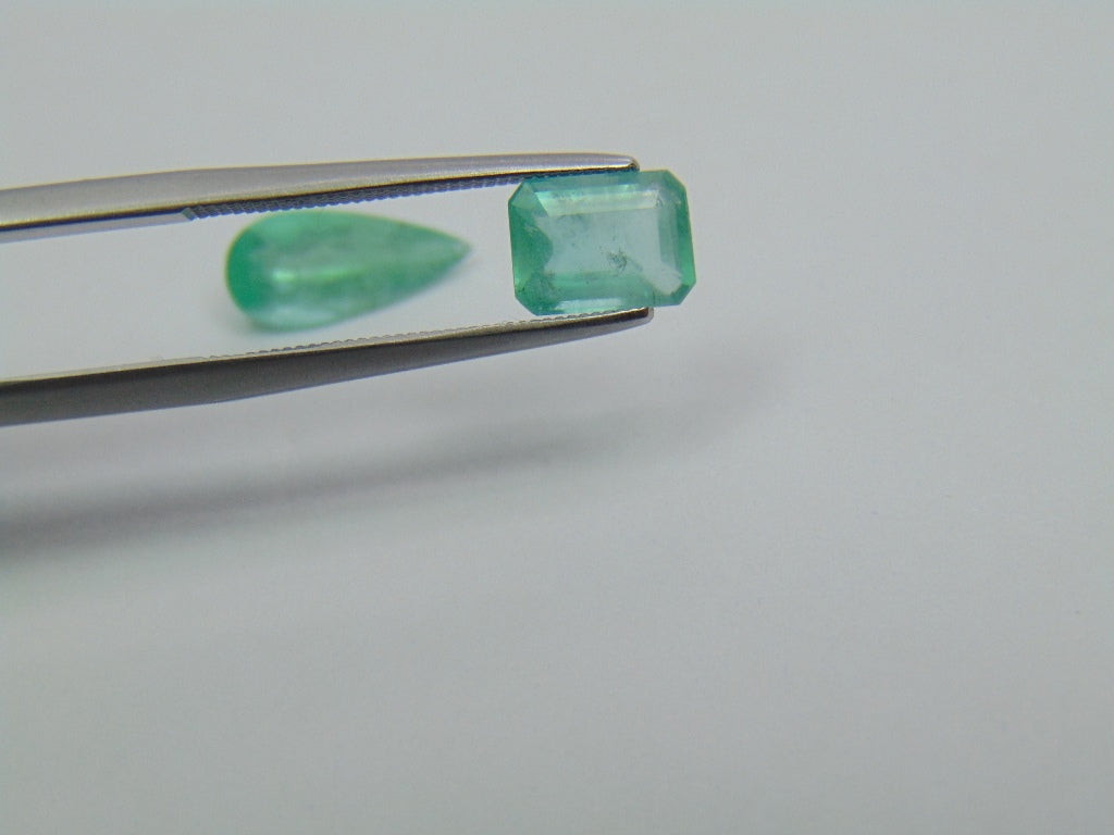 Esmeralda 2,40ct 12x5mm 7x5mm