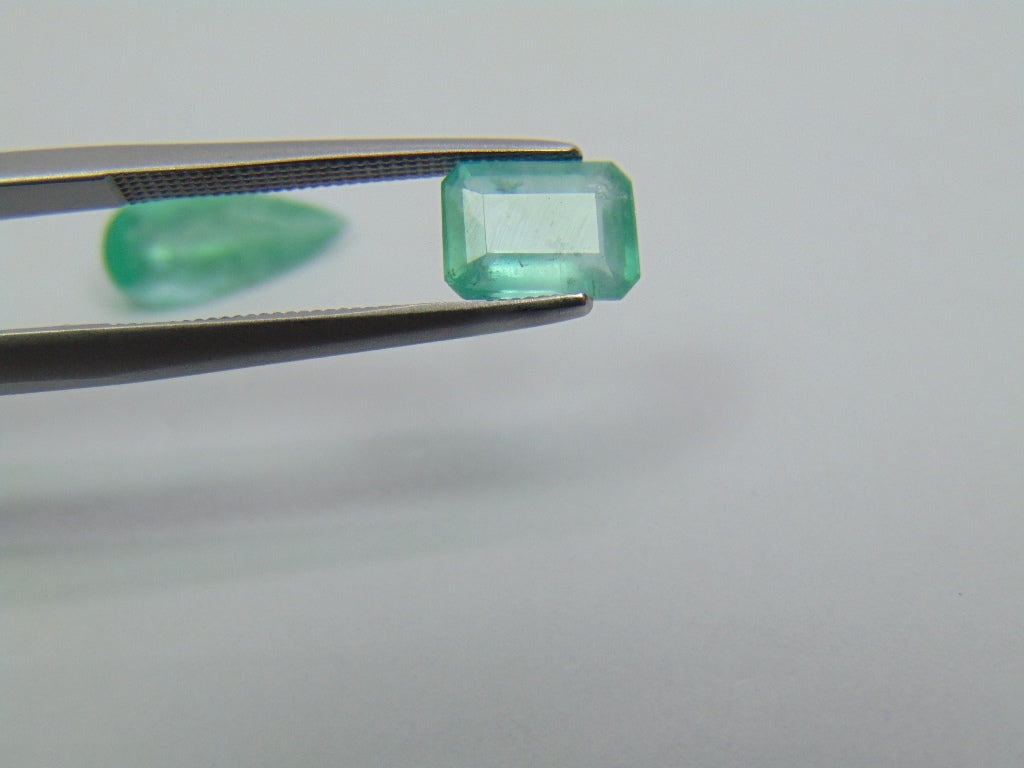 Esmeralda 2,40ct 12x5mm 7x5mm