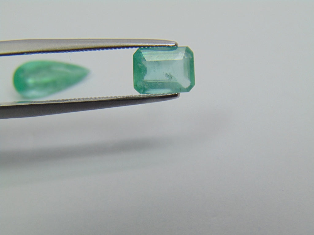 Esmeralda 2,40ct 12x5mm 7x5mm