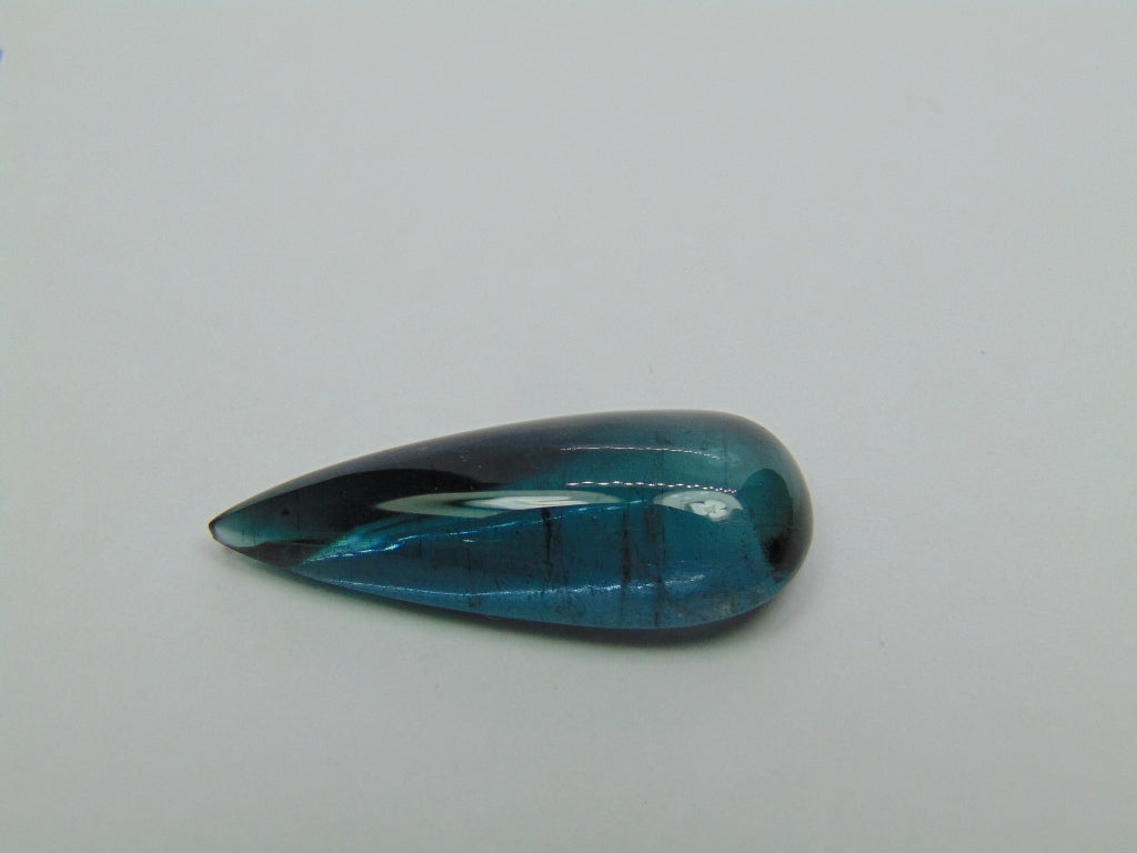 22.90ct Turmalina Cabochão 32x13mm