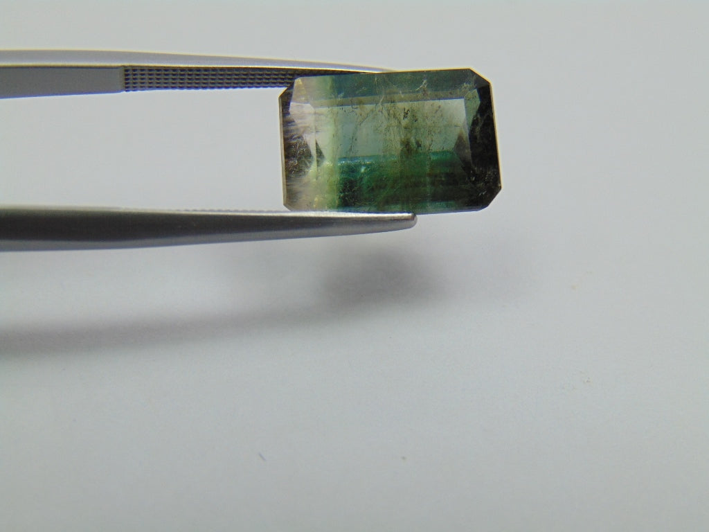 6.75ct Tourmaline Bicolor 14x10mm