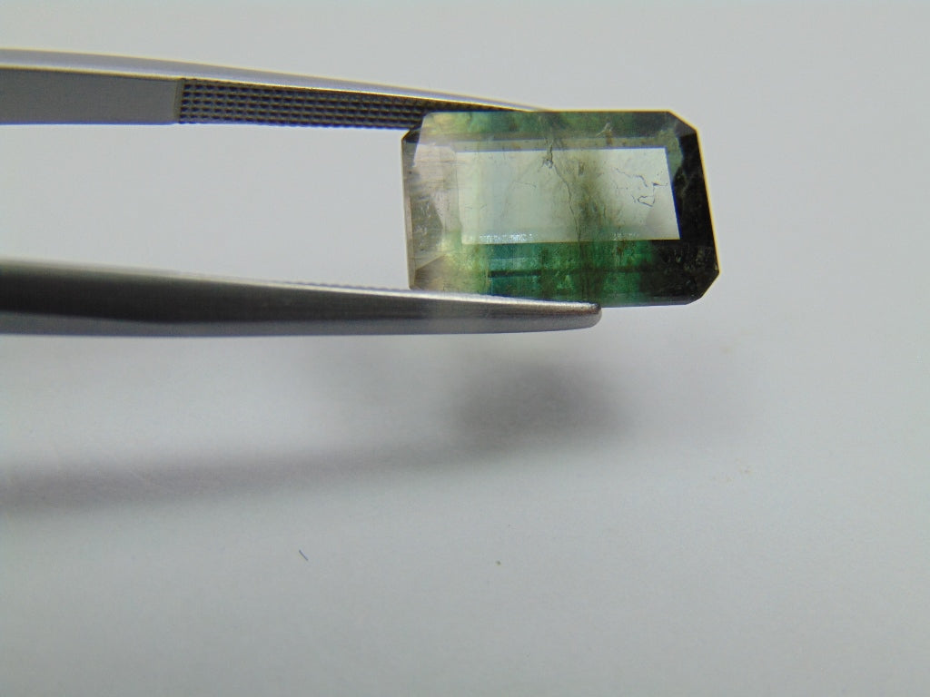 6.75ct Tourmaline Bicolor 14x10mm