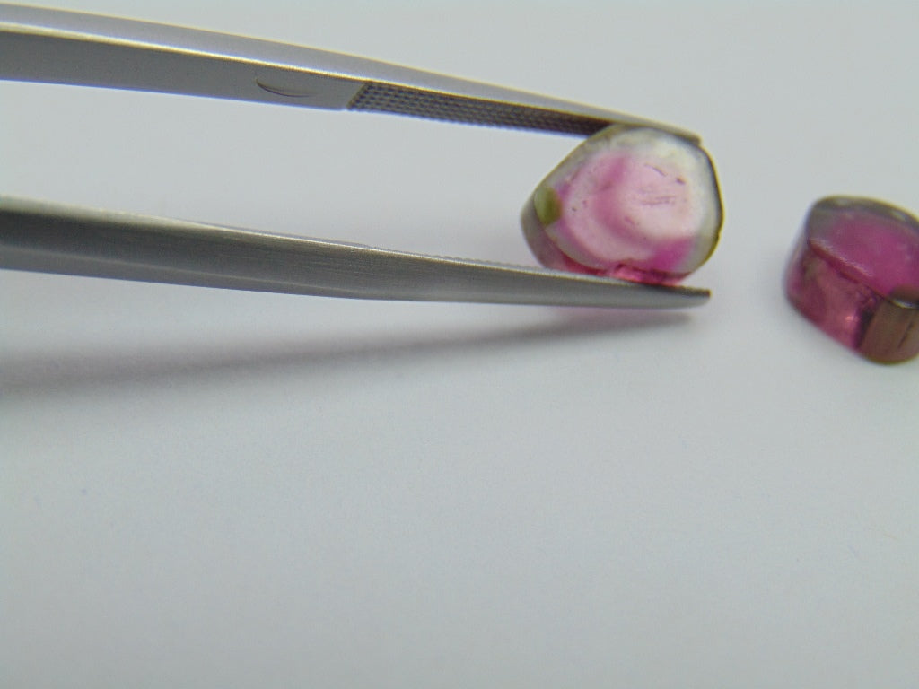 6.50ct Watermelon Tourmaline 9x8mm