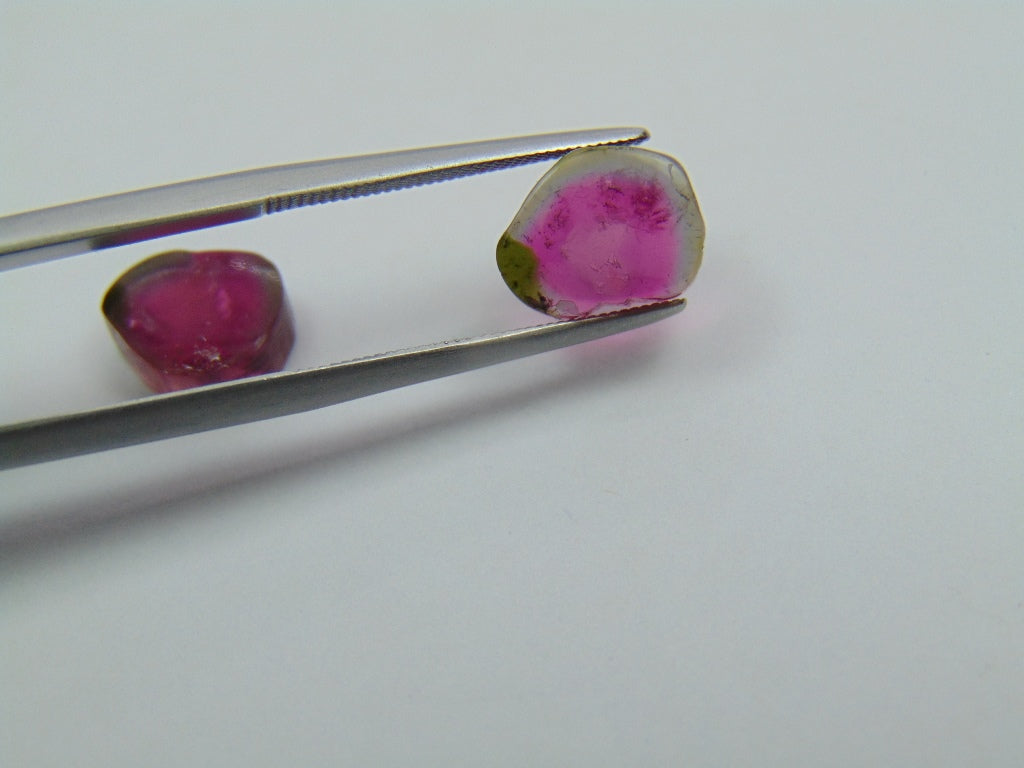 6.50ct Watermelon Tourmaline 9x8mm