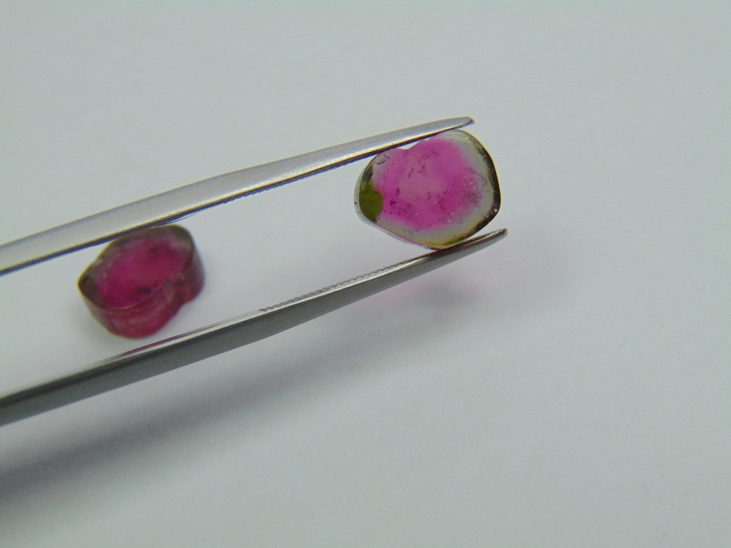 6.50ct Watermelon Tourmaline 9x8mm