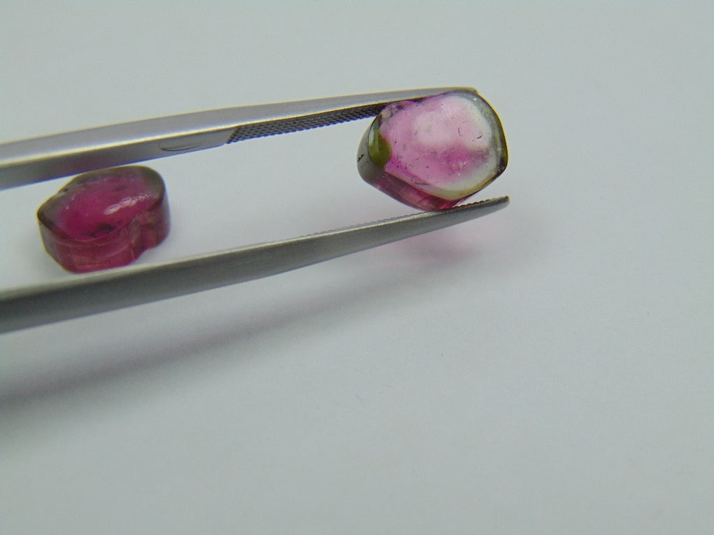 6.50ct Watermelon Tourmaline 9x8mm