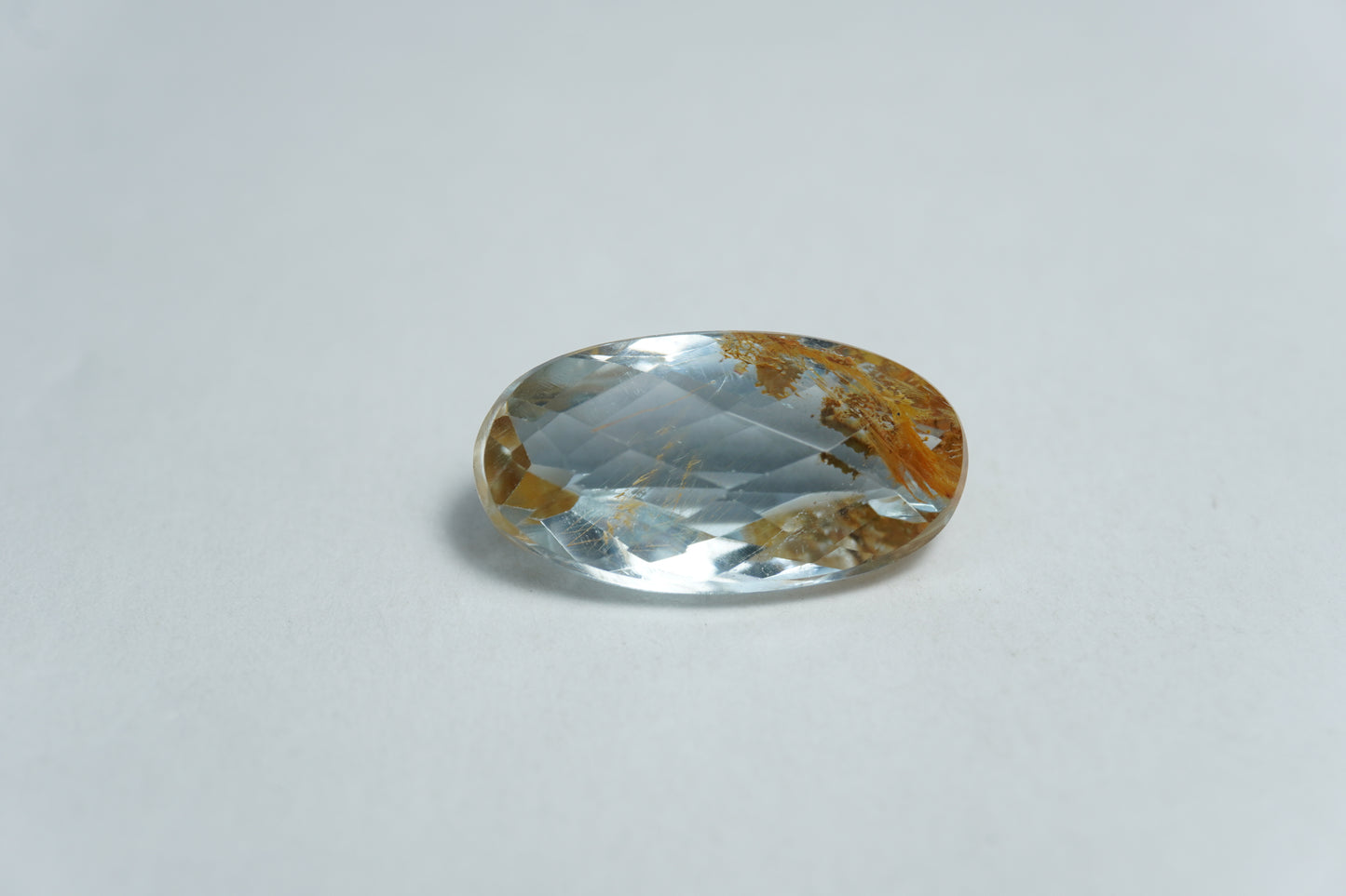 8.20ct Topázio de cor natural 17x9mm