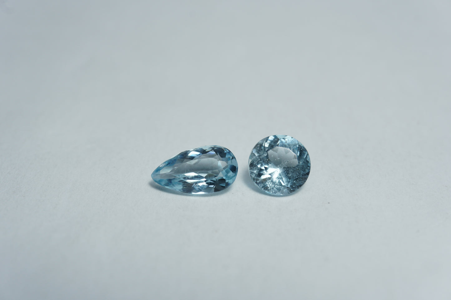 1.70ct de Água-marinha 8.5x5mm / 6mm
