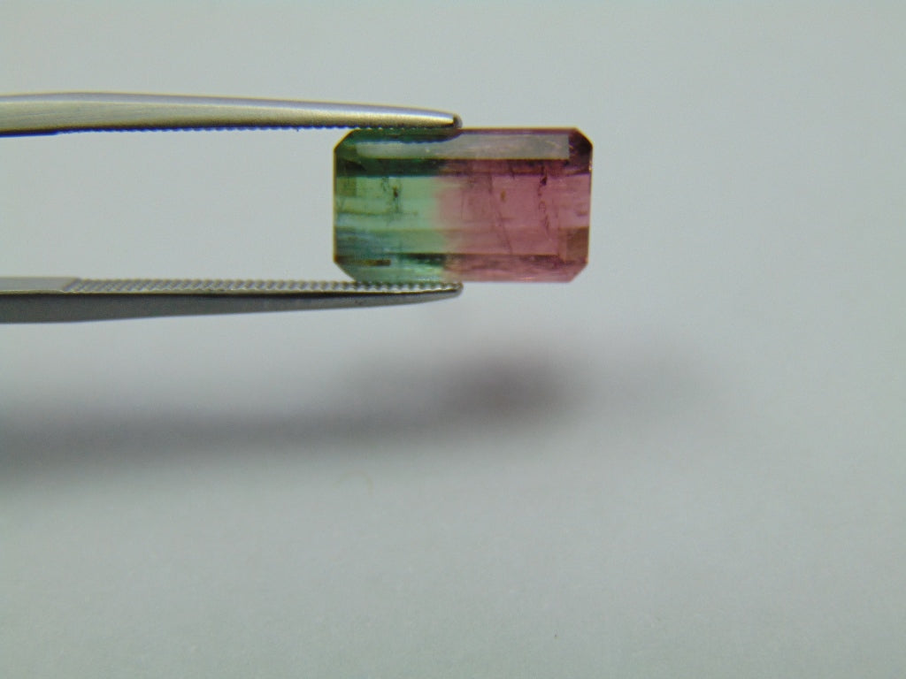 4.60ct Tourmaline Bicolor 12x7mm