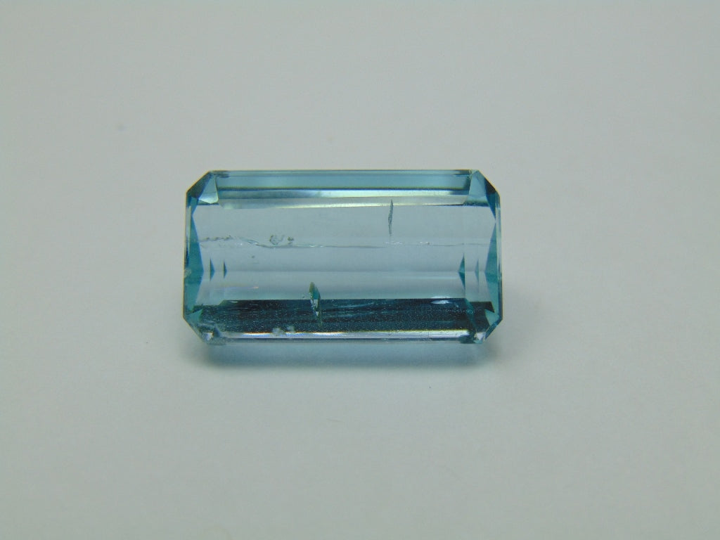 18.30ct Água-marinha 22x12mm