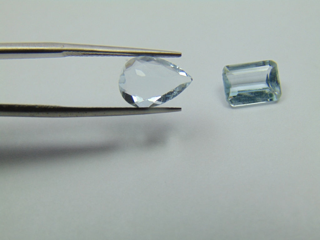 5.40ct Topázio 11x8mm 9x7mm