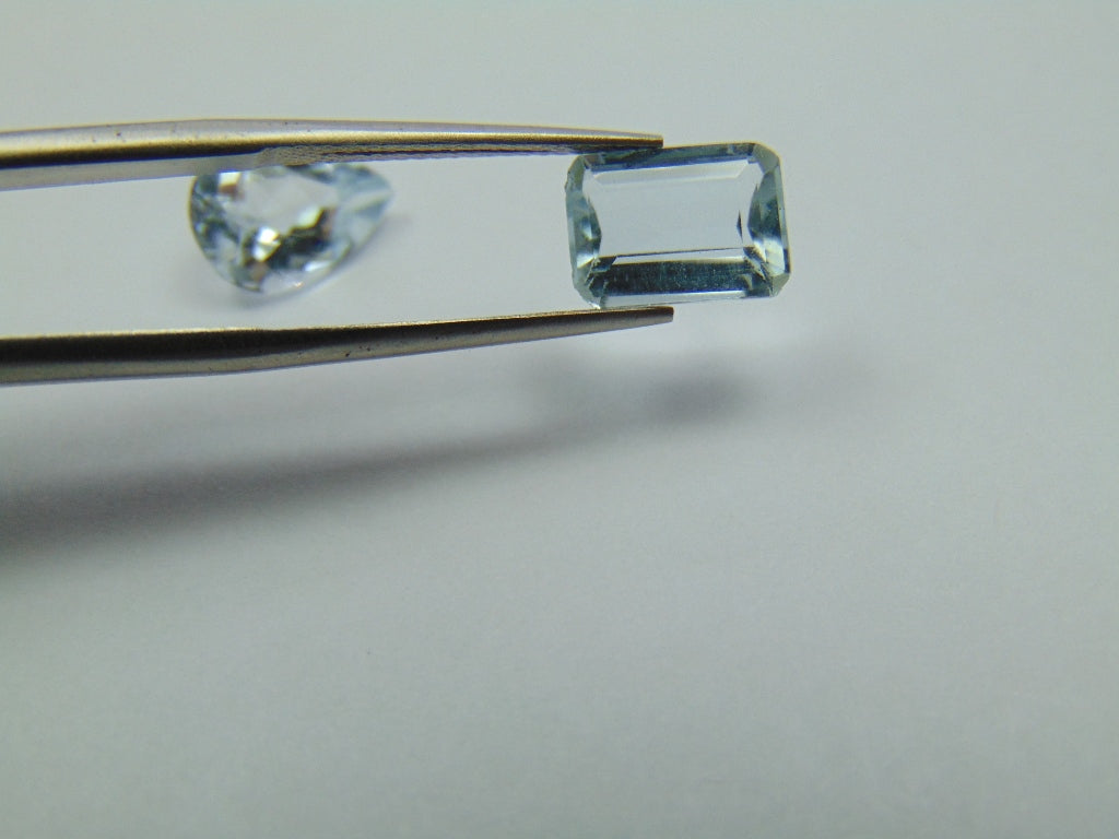 5.40ct Topázio 11x8mm 9x7mm