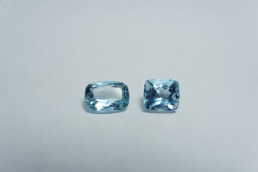 1.95ct Água-marinha 7x5mm / 6x5mm