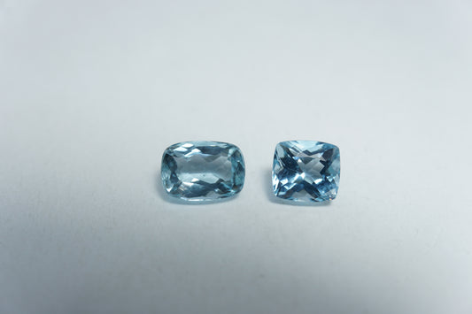 1.95ct Água-marinha 7x5mm / 6x5mm