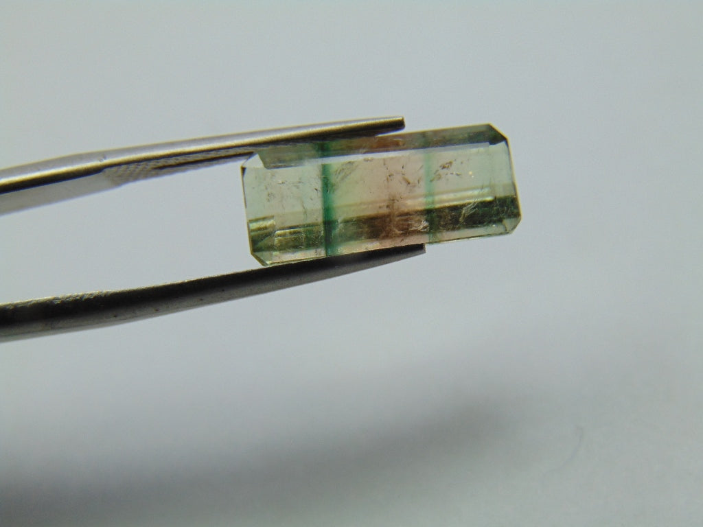 4.30ct Tourmaline Bicolor 15x7mm