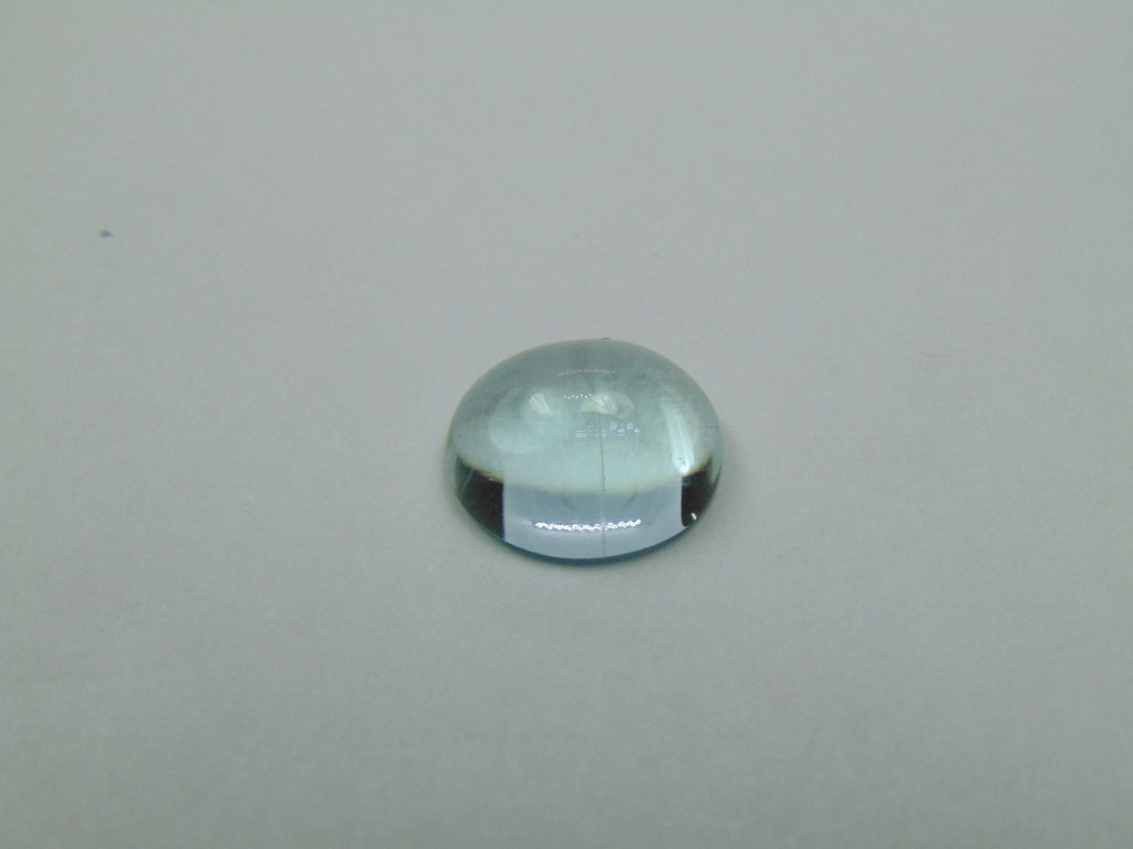 4.95ct Água-marinha Cabochão 12x10mm