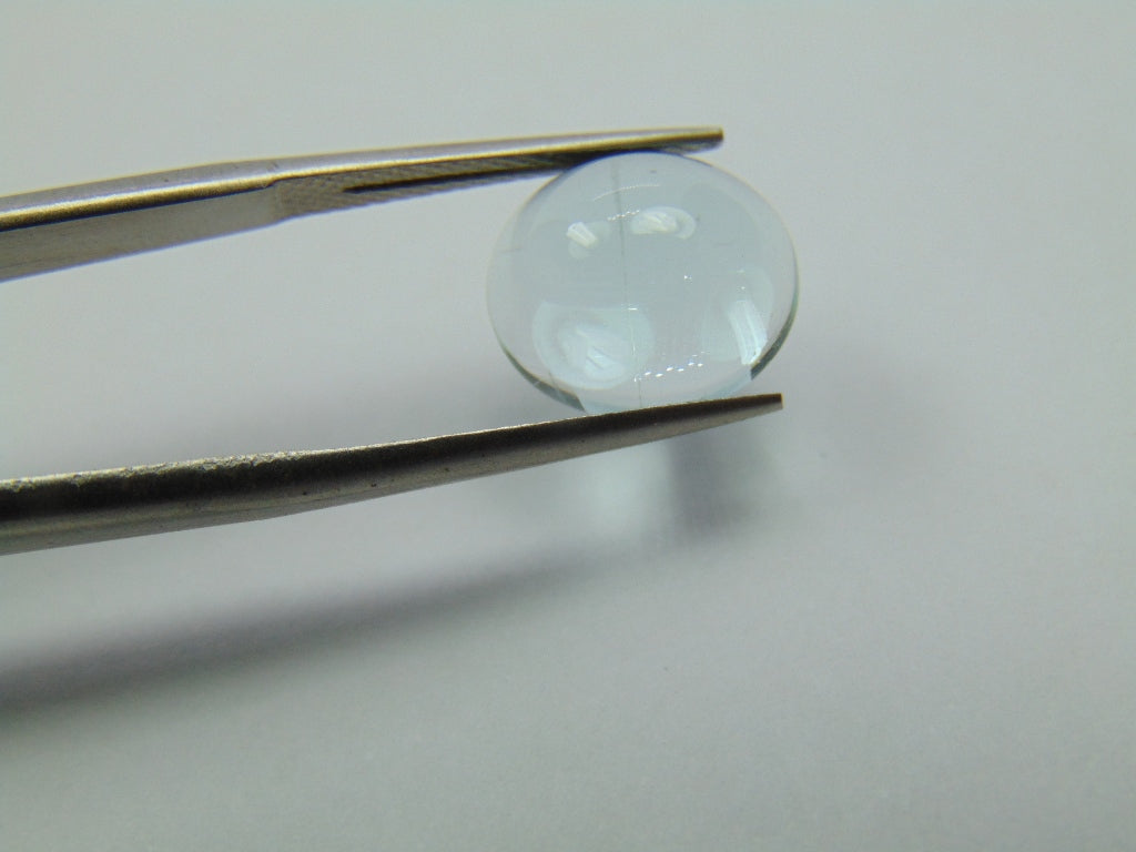 4.95ct Água-marinha Cabochão 12x10mm