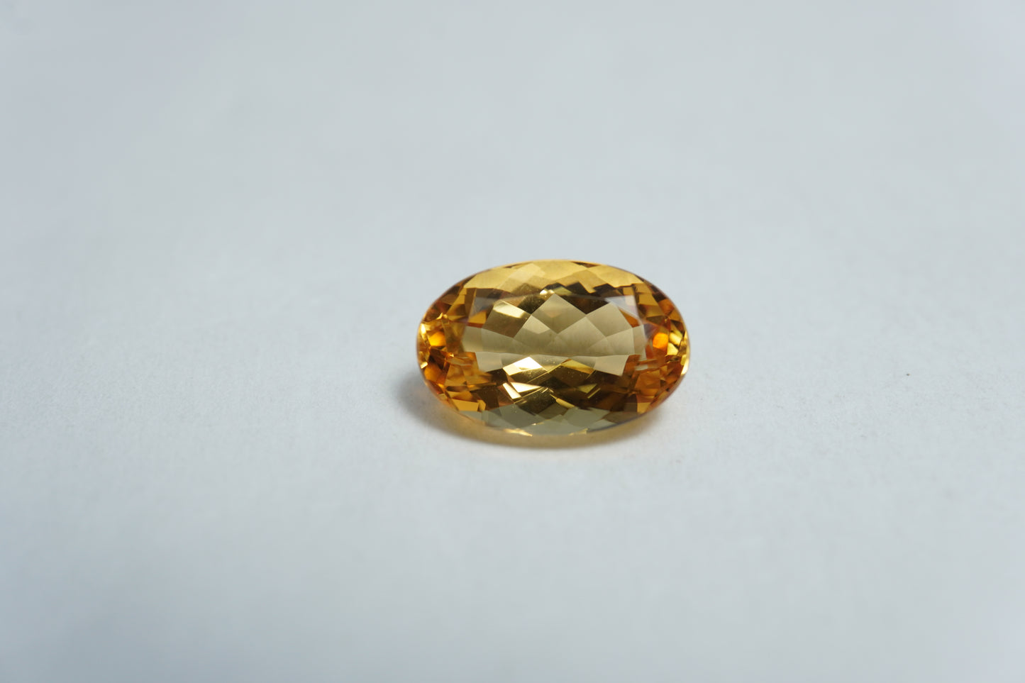 3.28ct Imperial topaz 11x8mm