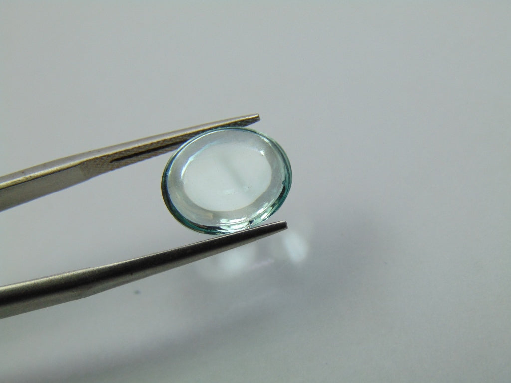 4.95ct Aquamarine Cabochon 12x10mm