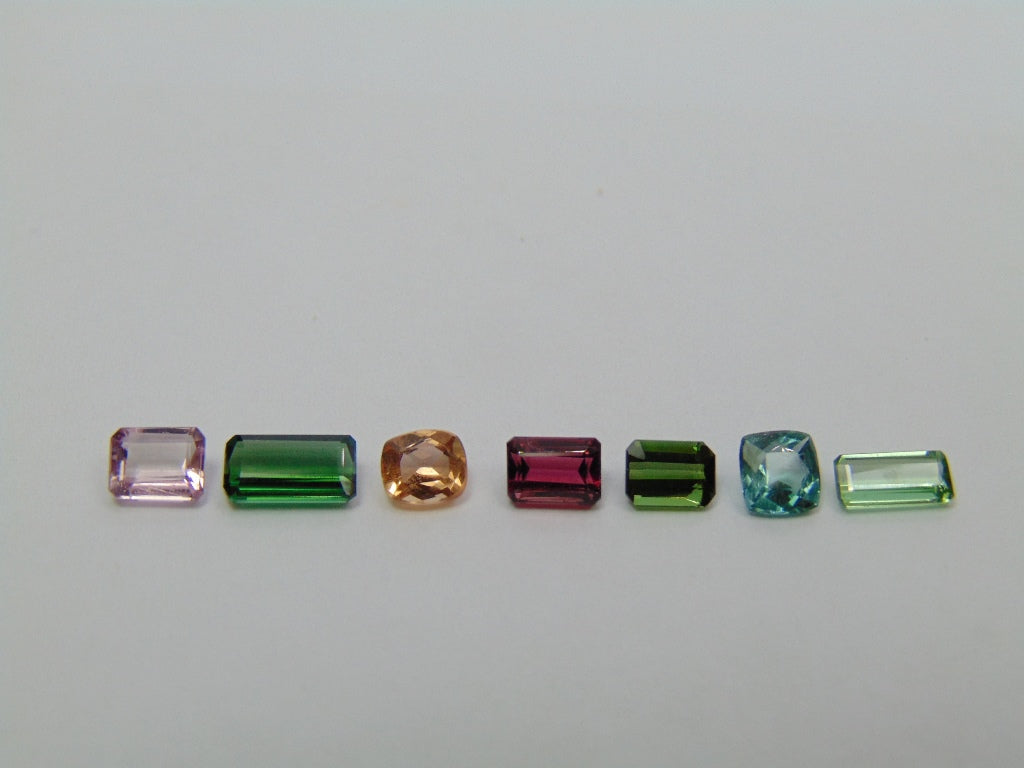 4.13ct Tourmaline Mix