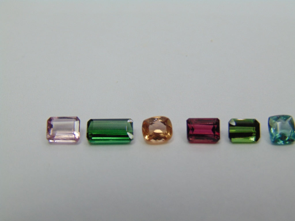 4.13ct Tourmaline Mix