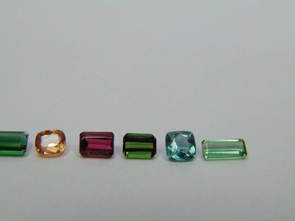 4.13ct Tourmaline Mix