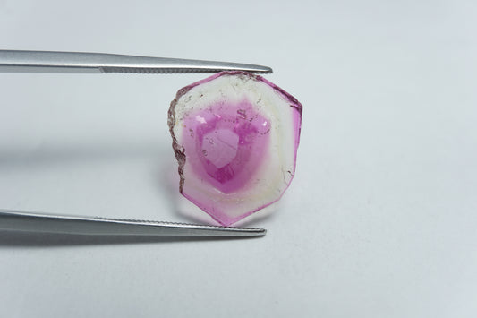 5.90ct Turmalina melancia 16x15mm