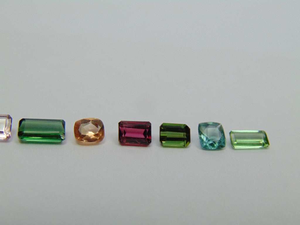 4.13ct Turmalina Mix