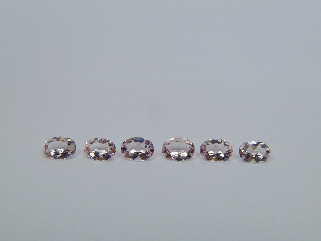 3.64ct Morganite Calibrated 7x5mm