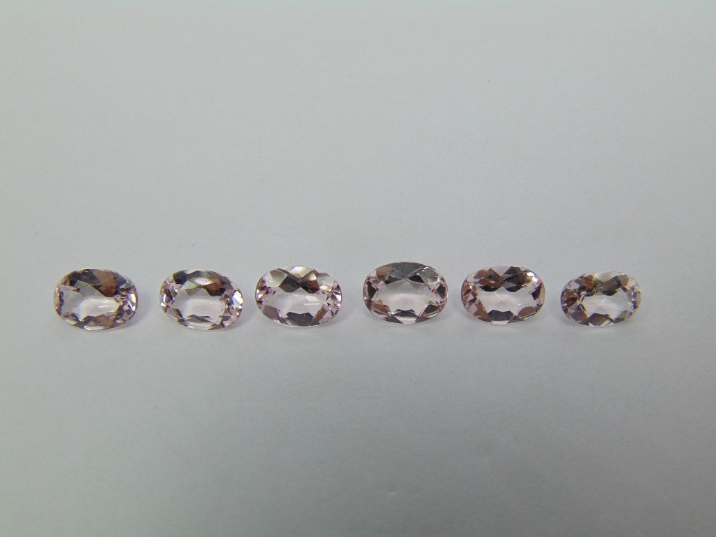 3.64ct Morganite Calibrated 7x5mm