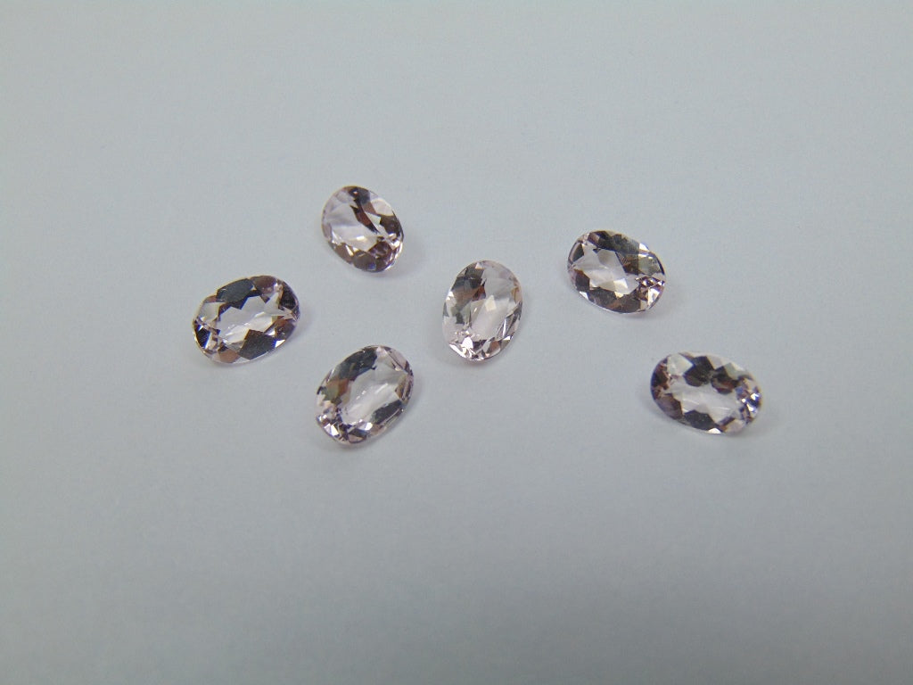 3.64ct Morganite Calibrated 7x5mm