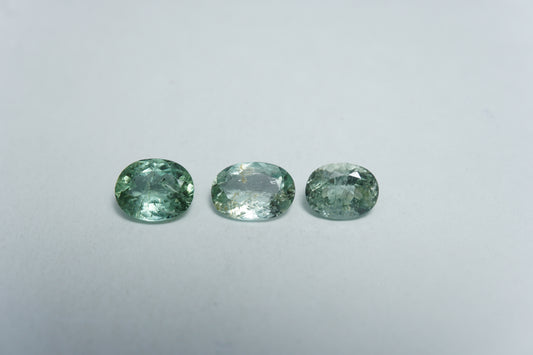 3.50ct Turmalina 8x6mm / 7.5x6mm / 7x5.5mm