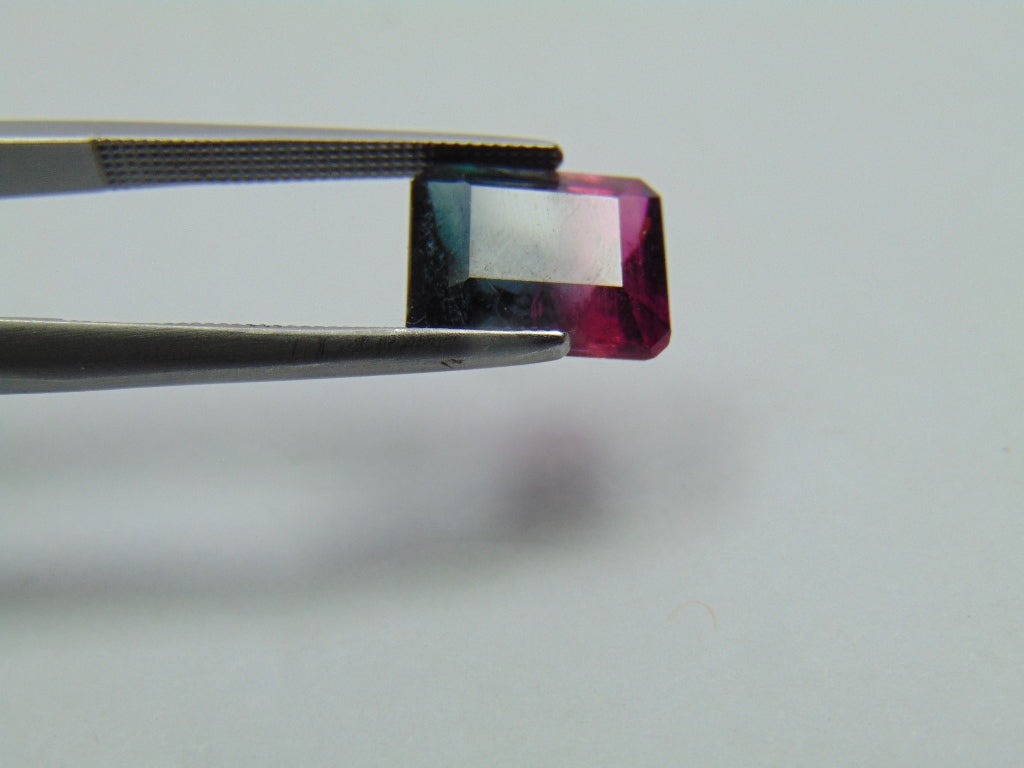 3.60ct Turmalina Bicolor 10x8mm