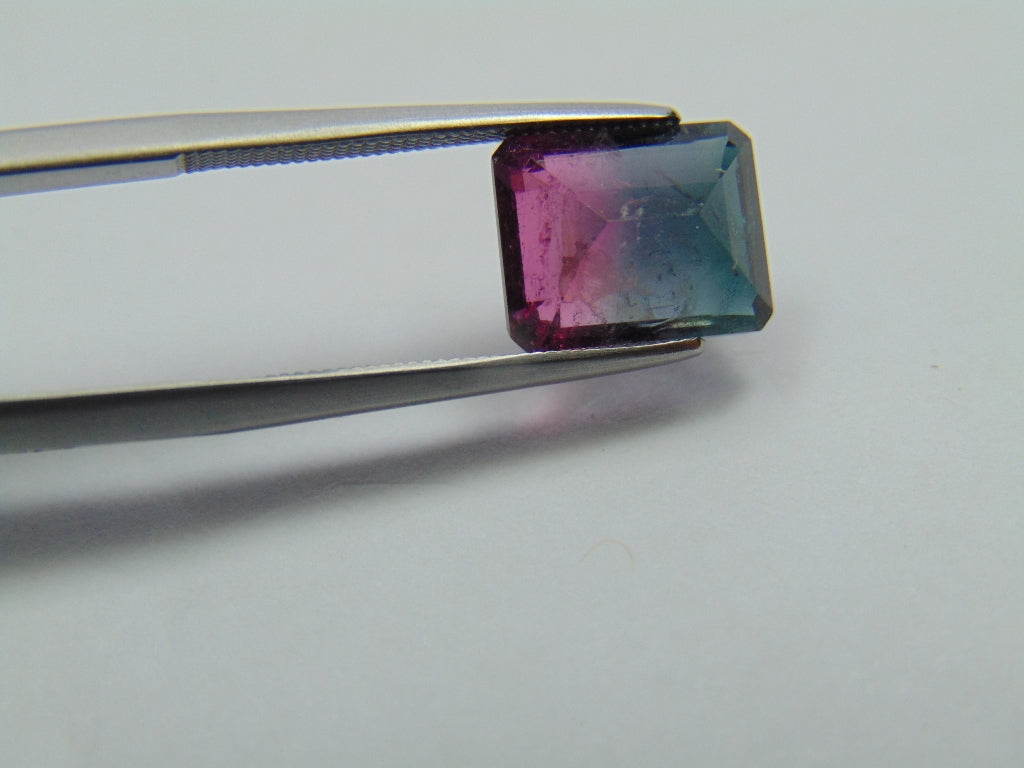 3.60ct Tourmaline Bicolor 10x8mm