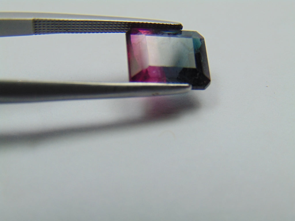 3.60ct Turmalina Bicolor 10x8mm