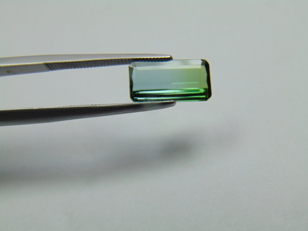 2.10ct Turmalina Bicolor 12x6mm