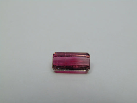 4,35ct Turmalina Bicolor 13x6mm