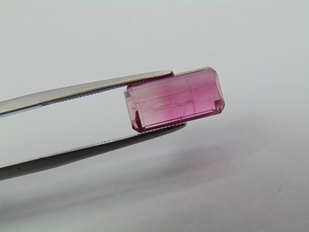 4,35ct Turmalina Bicolor 13x6mm