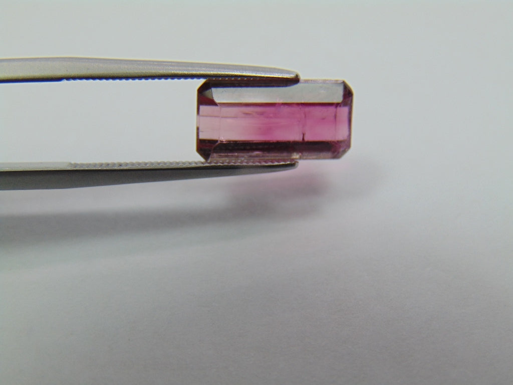 4,35ct Turmalina Bicolor 13x6mm