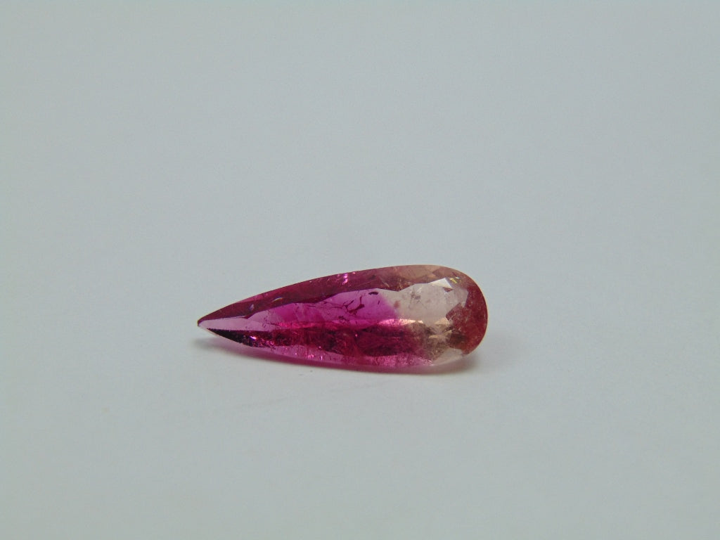 2.95ct Turmalina Bicolor 18x7mm