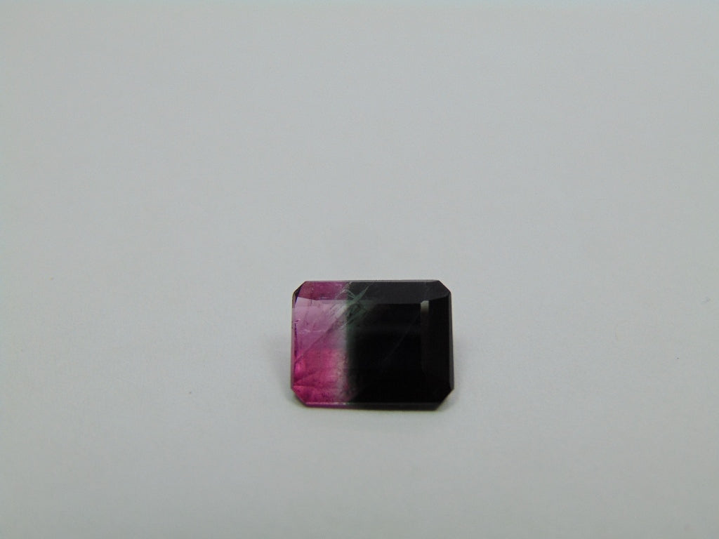 3.70ct Turmalina Bicolor 17x9mm