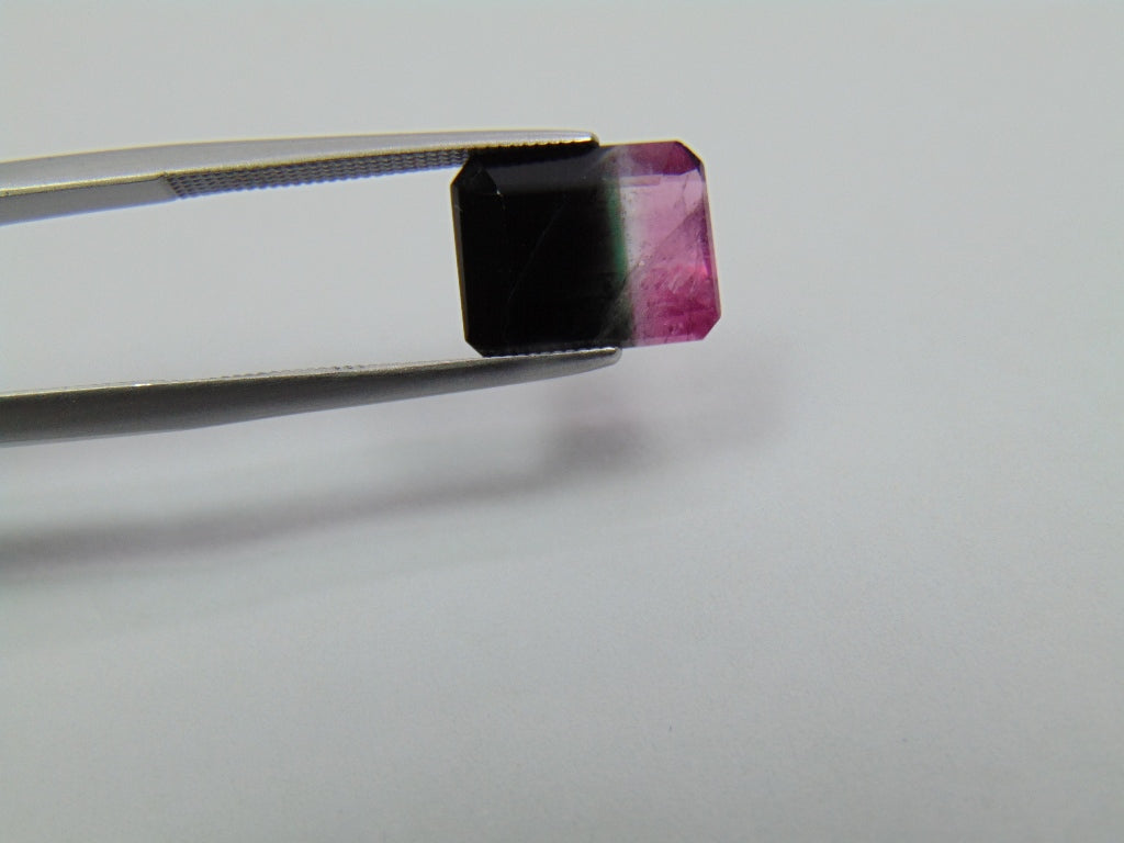 3.70ct Turmalina Bicolor 17x9mm