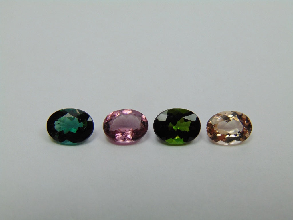 4.85ct Turmalina Mix 8x6mm