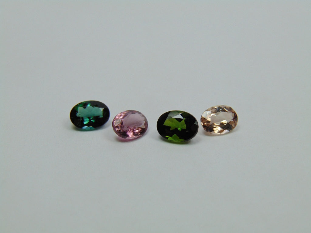 4.85ct Turmalina Mix 8x6mm