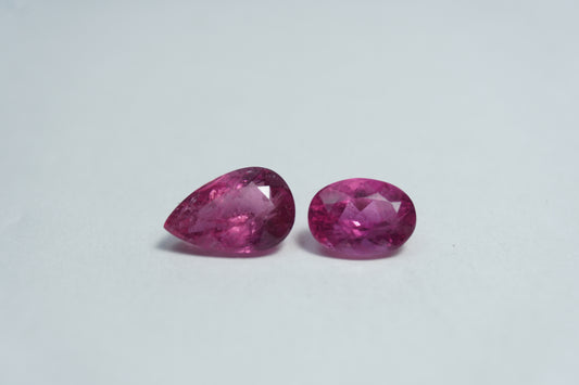 3.25ct Rubelita 10x7mm / 8x6mm