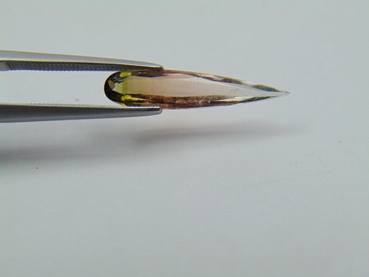 1.56ct Turmalina Bicolor 21x4mm