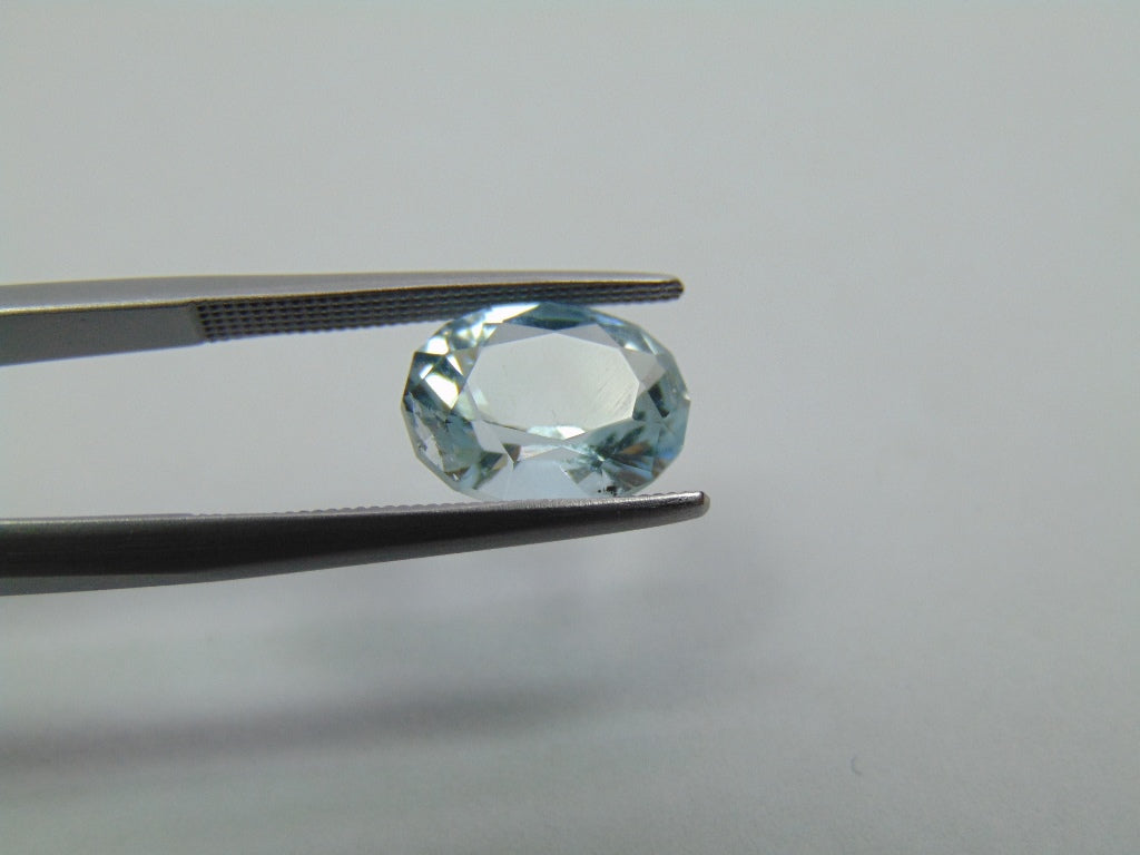 3.79ct Topázio Cor Natural 11x8mm