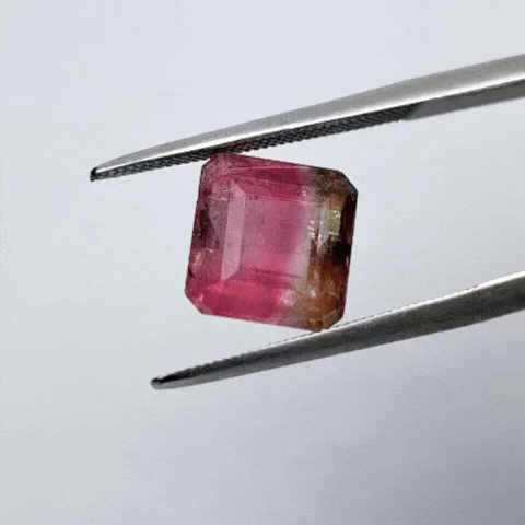 4.05ct Tourmaline Bicolor 9x8mm