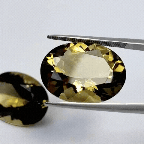 28.50ct Citrino Par 20x15mm